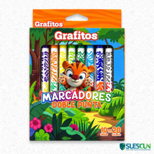 Marcadores Doble Punta Grafitos