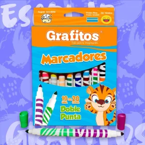 Marcadores doble Punta Grafitos