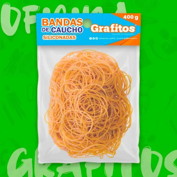 Bandas elastica 400 gr Grafitos