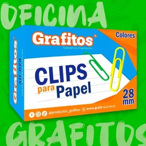 Gancho Clip Metálico De Colores Grafitos