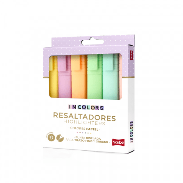 Set resaltadores highlighters - scribe - Imagen 5