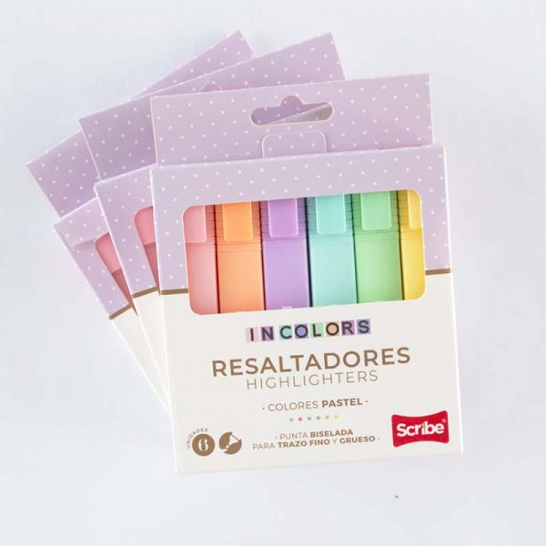 Set resaltadores highlighters - scribe - Imagen 4
