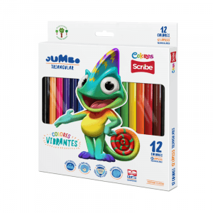 Colores jumbo punta gruesa scribe