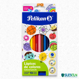 Colores Pelikan Redondos x13 Und
