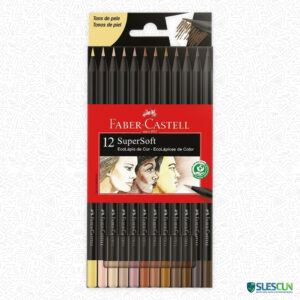 Colores SuperSoft Tonos de Piel x12