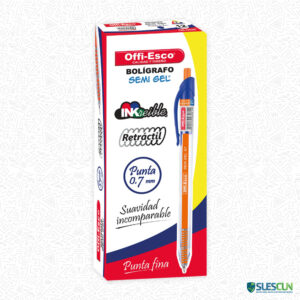 Lapicero Rt Azul Offi Esco OE-052