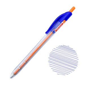 Lapicero Semi Gel Retr?ctil 052 Offi Esco Azul