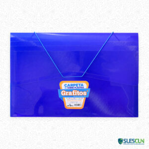 Carpeta de Sobre Plástico SU-064 Azul