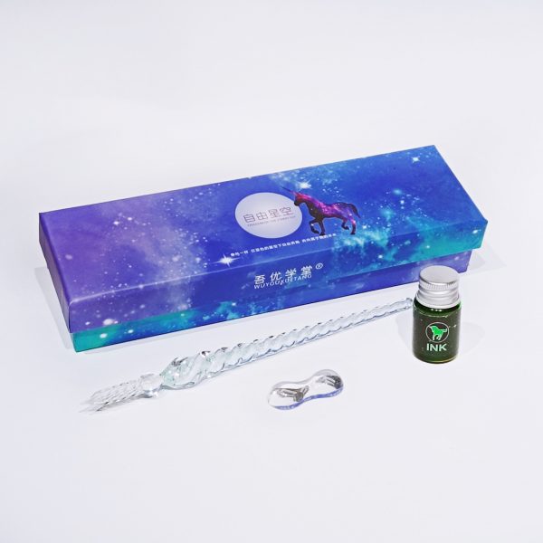 Set de caligrafia pluma de vidrio - Imagen 4