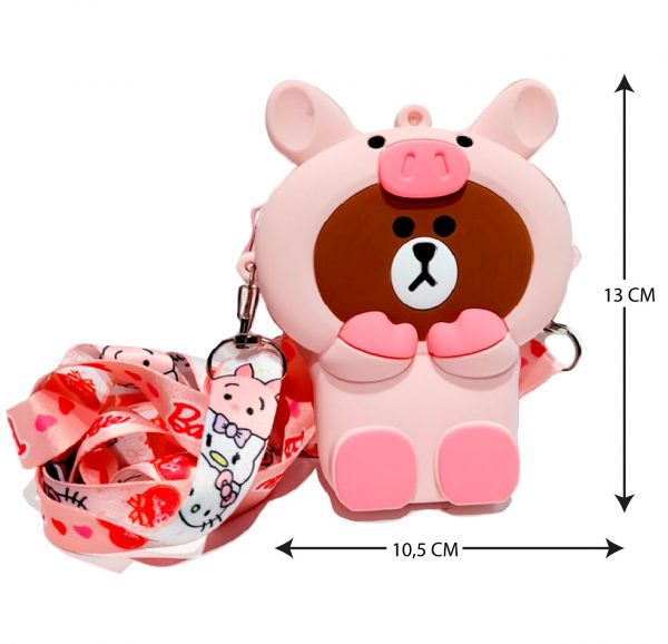 Bolso monedero siliconado - mn002 kawaii - Imagen 3