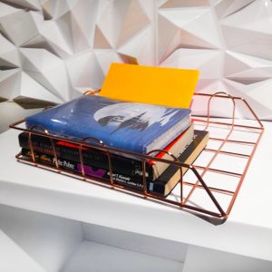 ORGANIZADOR DE ESCRITORIO MALLA METALICO 7040
