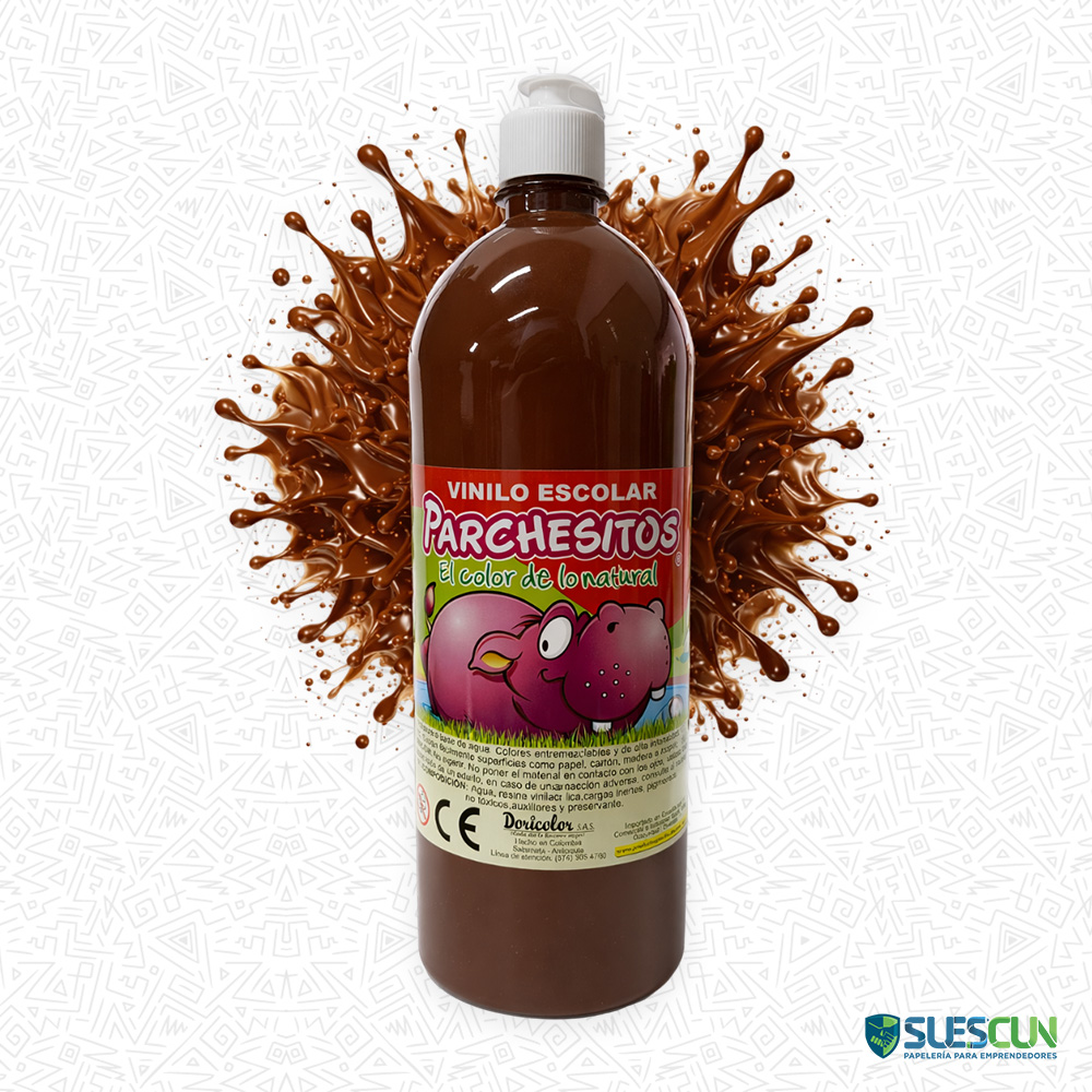 Vinilo Parchesitos Café 1000cc