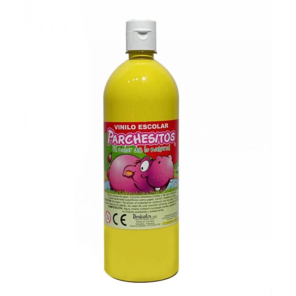 Vinilo parchesitos 1000gr amarillo