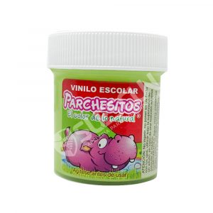 Vinilo parchesitos de 33gr verde manzana
