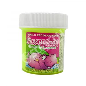 Vinilo parchesitos de 33gr verde neon
