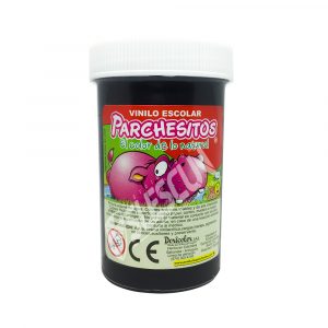 Vinilo Negro 150 gr parchesitos 125 gr