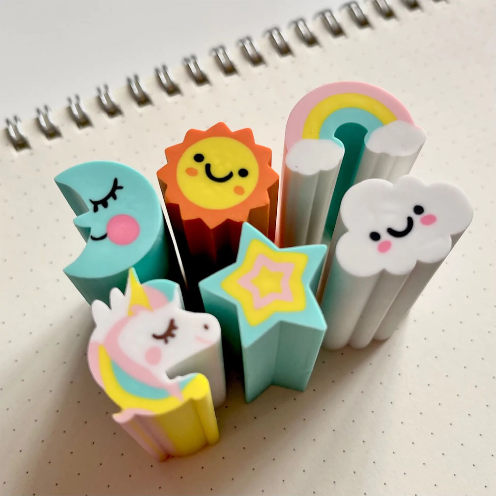 borrador kawaii de figuras