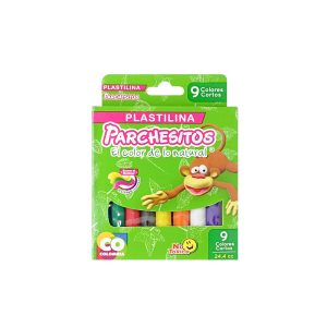 Plastilina Corta x9 Parchesitos