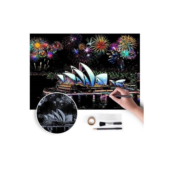 Set Arte SP7552 Juego de Papel Raspable