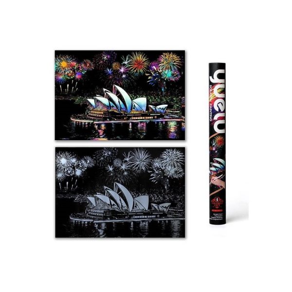 Set Arte Juego de Papel Raspable SP7552 - Imagen 2