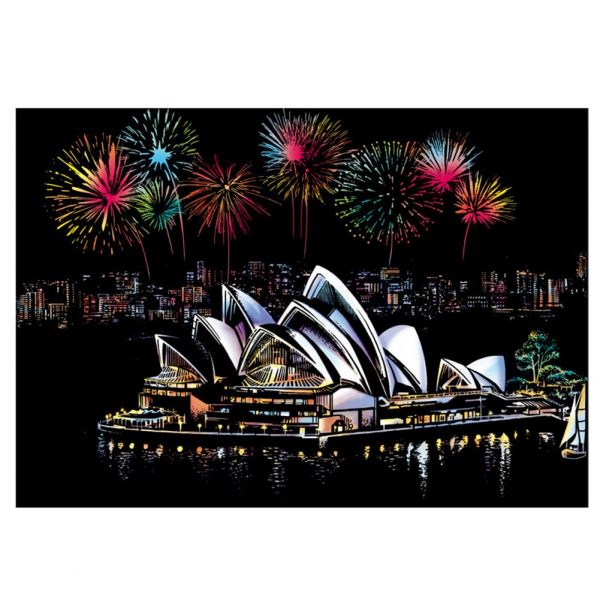 Set Arte Juego de Papel Raspable SP7552 - Imagen 4