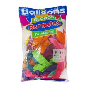Globo Rumatex R-12 x50 Surtido