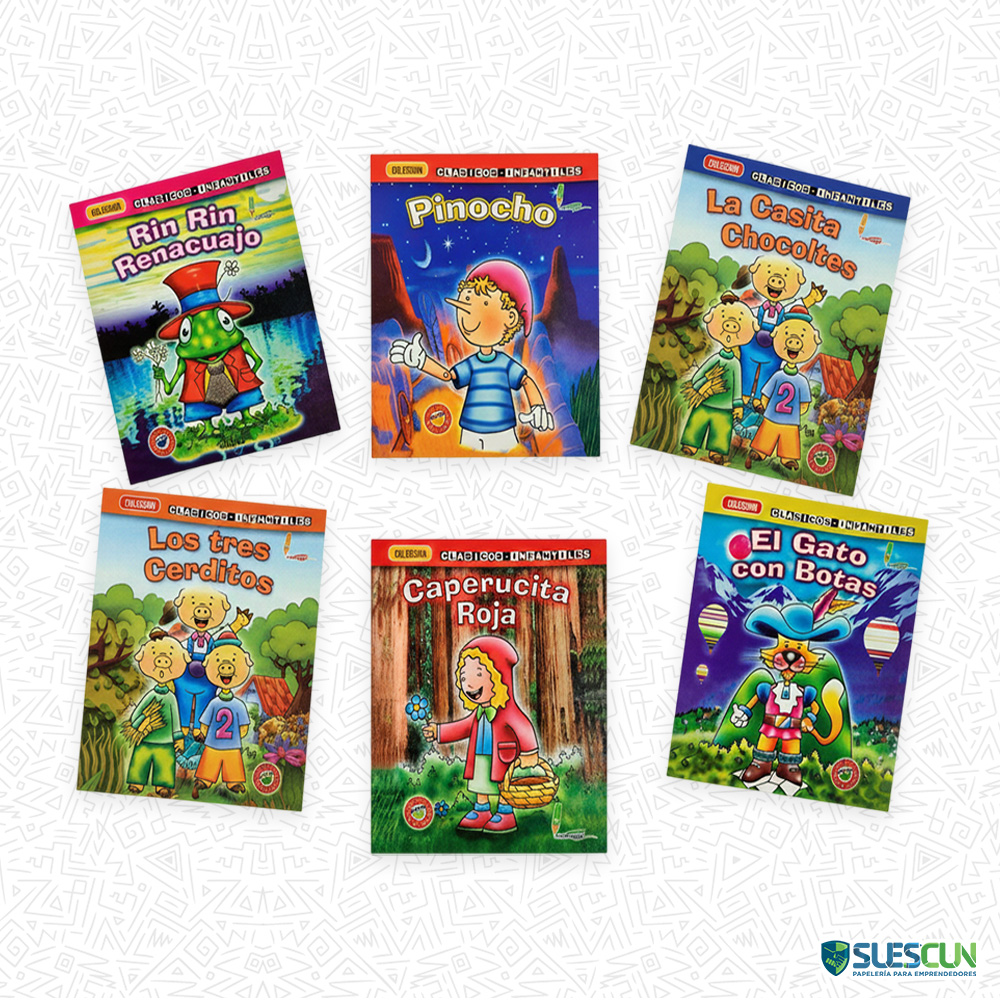 Libro para Colorear Clásicos Infantiles