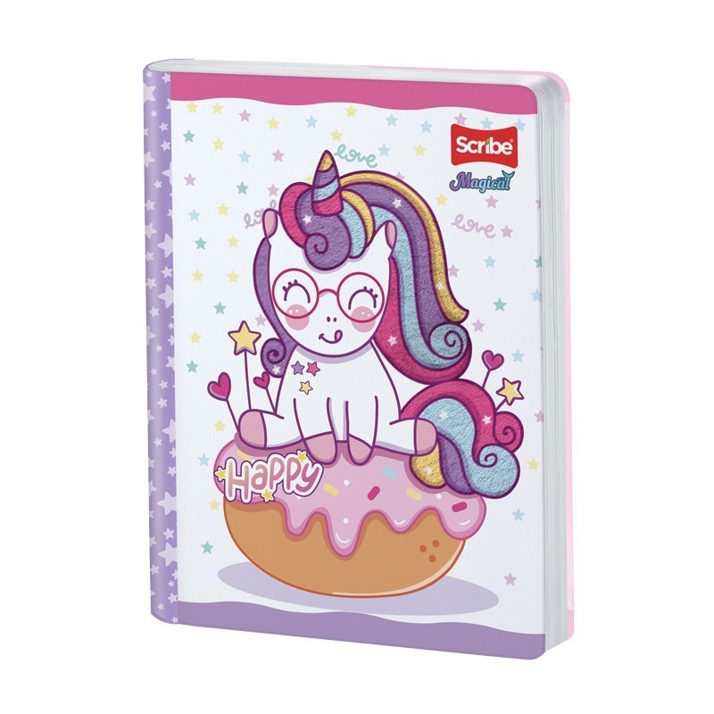 Cuaderno scribe magical olor 100H doble linea - Suescun