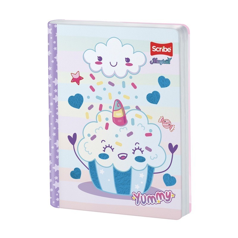 Cuaderno scribe magical olor 100H doble linea - Suescun
