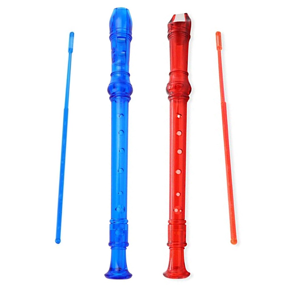 Flauta Dulce semiprofesional traslucida Suescun