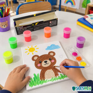 Tempera Neón Pelikan x6