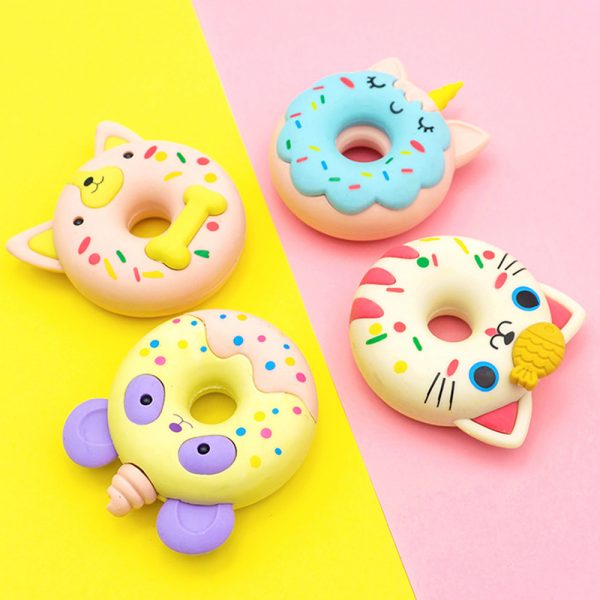 Borrador Dona Grande Kawaii Unicornio - Imagen 3