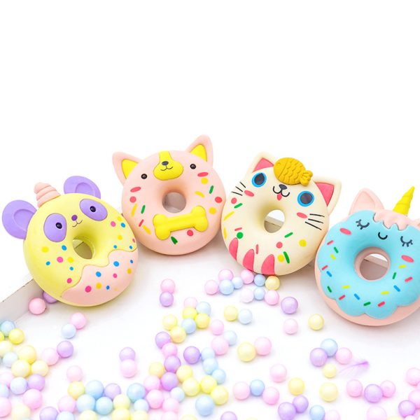 Borrador Dona Grande Kawaii Unicornio - Imagen 2