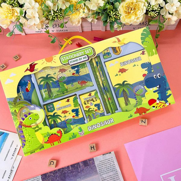 Kit Escolar Infantil Dinosaurio - Imagen 3