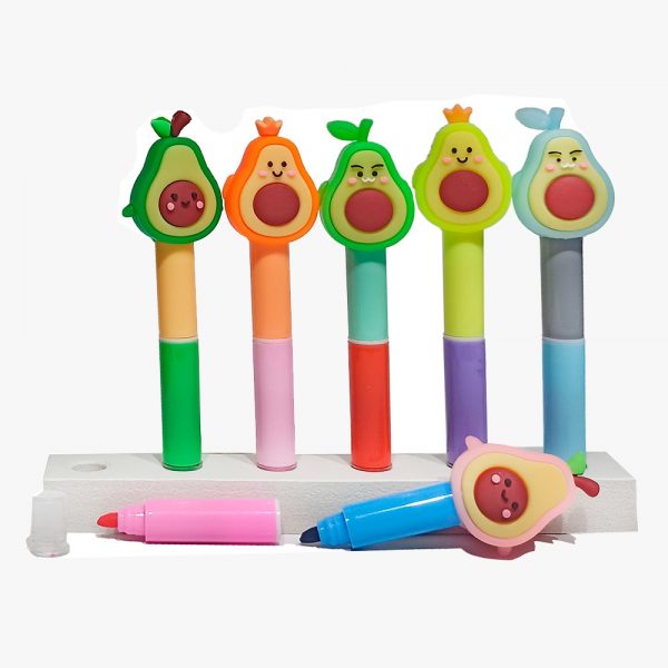 Set resaltadores Kawaii 2 en 1 - Imagen 6