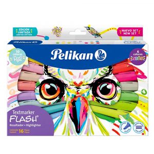 resaltadores x16 pelikan