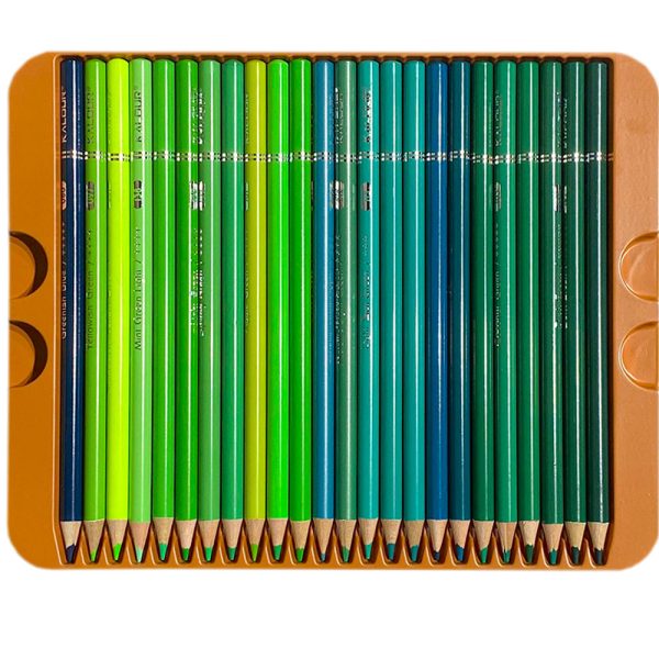 L?pices de Colores Profesionales Kalour x120 PCS Estuche Met?lico - Imagen 7