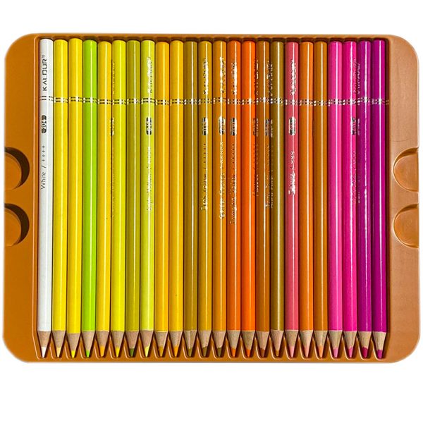 L?pices de Colores Profesionales Kalour x120 PCS Estuche Met?lico - Imagen 6