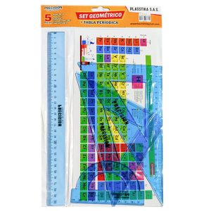 set geometrico + tabla periodica X2