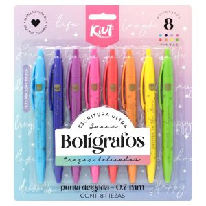 Lapicero kiut x8 surtido