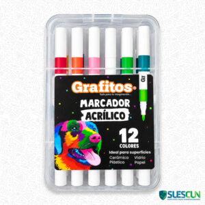 Marcadores Acrílicos Grafitos x12
