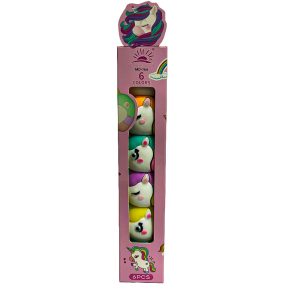 Set Resaltador De Unicornio x5 Kawaii