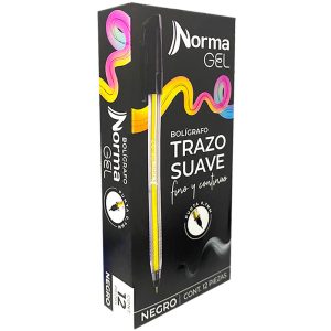 caja lapiceros norma negro