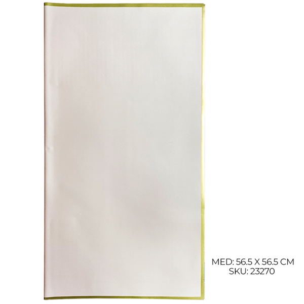 Papel Coreano De Bordes Dorados Paquete x20 und - Imagen 2