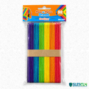 Palos de Madera Grande de Colores
