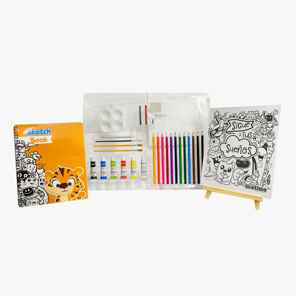 Set de arte con lienzo de 31 piezas - Imagen 3