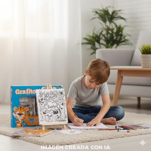 Set de arte con lienzo de 31 piezas