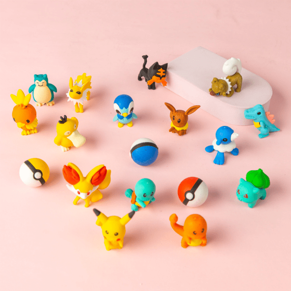Borradores Kawaii Set Pokémon x6 - Imagen 4