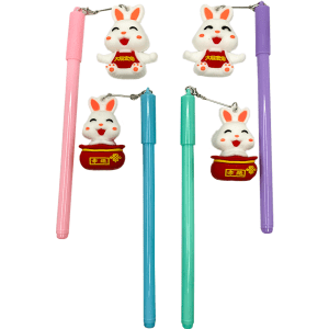 Lapicero Kawaii Colgante Semi Gel