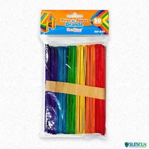 Palos de Madera Grande de Colores